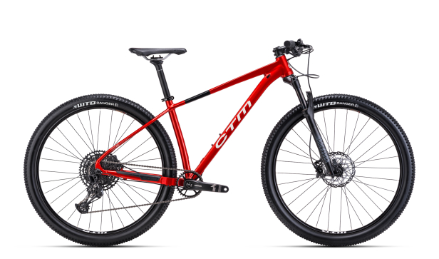 CTM RASCAL 1.0 29" - červená metalíza / černá XL (22"), 2024