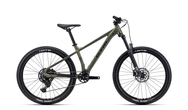 CTM ZEPHYR Comp JR 26 - matná zemitě zelená S, 2026