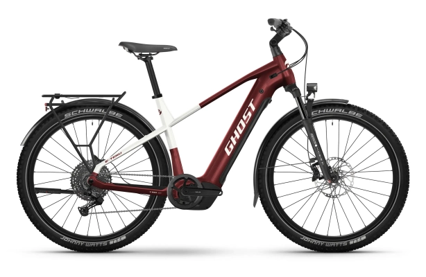 GHOST E-Teru Advanced EQ Red/Chilly White - S (160-174 cm) , 2025